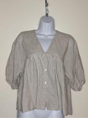 FRNCH Paris Nawelle Striped Blouse
